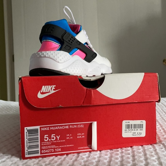 Nike Huarache sneakers 5.5 Y/EU 38/7 Women - Picture 2 of 7
